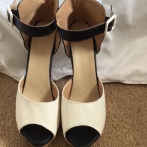 Black & White Heels